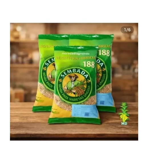 Sembada Benih Padi Hibrida 188 Benih Padi Varietas Unggul (1KG)