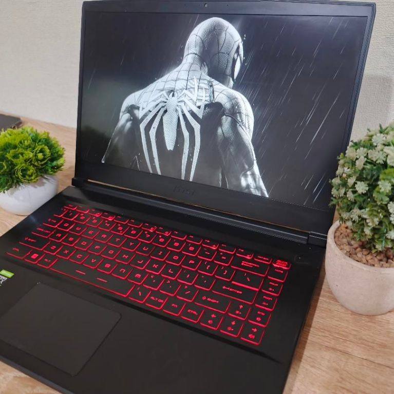 TURUN HARGA RTX 3050 + i7 GEN 11 MSI GF63 THIN 11UC — LAPTOP GAMING SIAP GAS