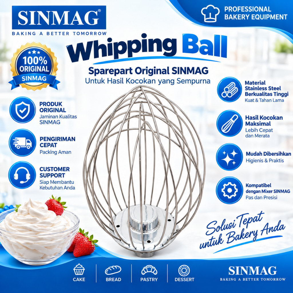 WHIPPING BALL SINMAG - WHISK MIXER SINMAG