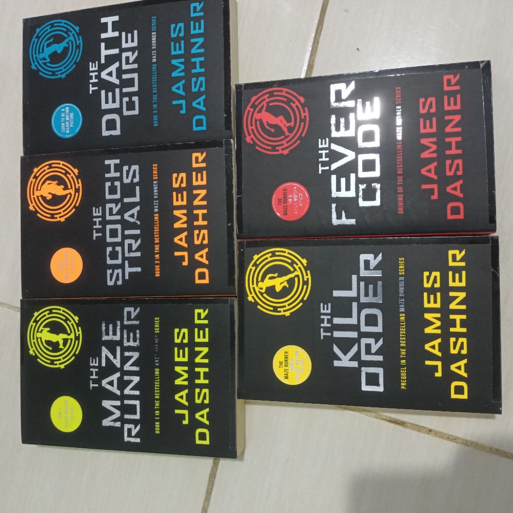 [PRELOVED] The Maze Runner Box Set James Dashner