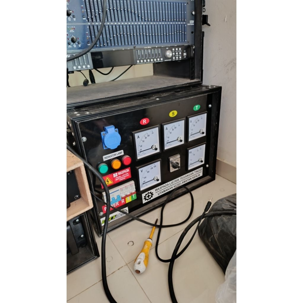 Panel Genset 3 Phase Panel Listrik Sound System Premium HQ Panel