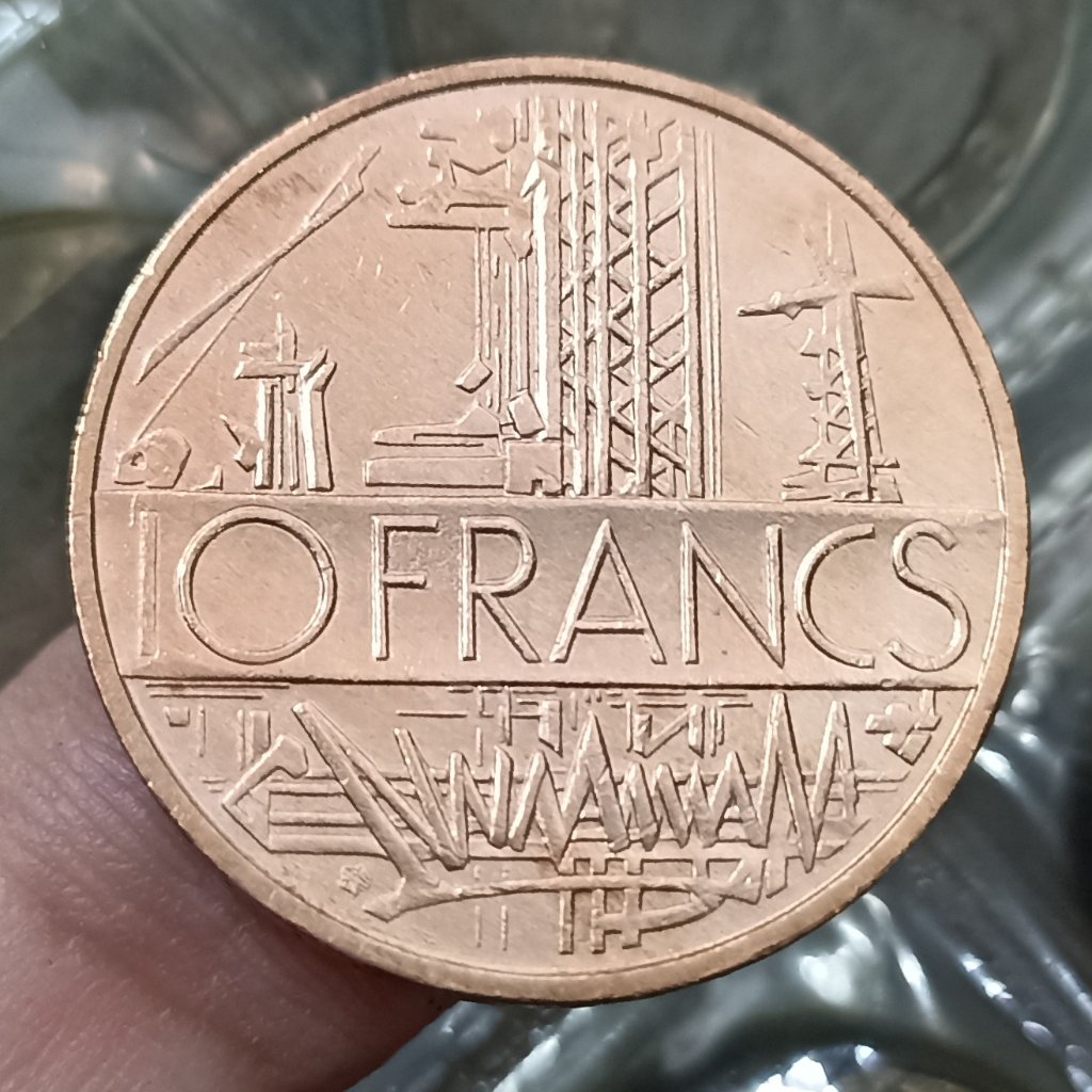 Koin Kuno France 10 Francs