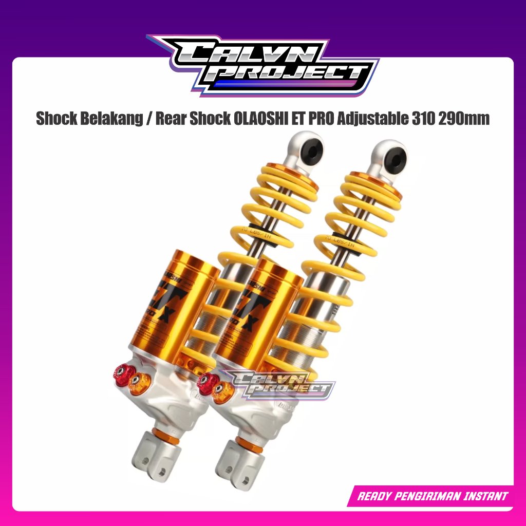 Shock Belakang / Rear Shock OLAOSHI ET PRO Adjustable 310 290mm