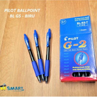 PILOT BALLPOINT BL G2 BIRU 1 PCS