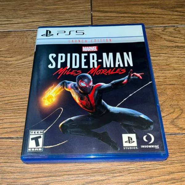[PS5] Marvel SpiderMan Miles Morales (Region USA / English) All US BD Kaset PS 4 Spider-man CD Games