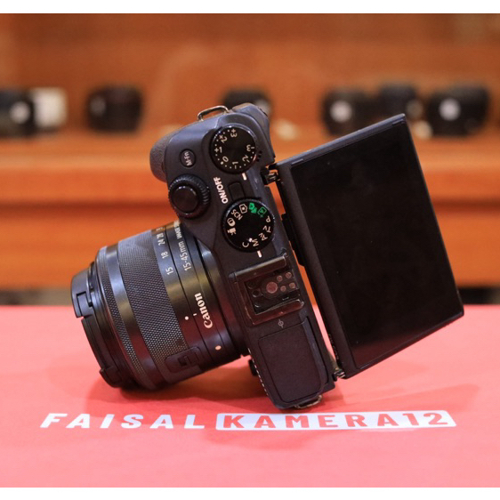 CANON EOS M3 FULLSET SEPERTI BARU