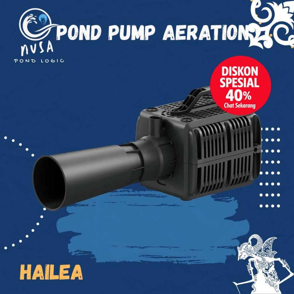 Pompa Venturi Injector Gelembung Oksigen Kolam Ikan Koi