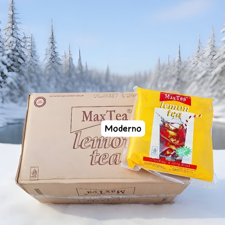 MaxTea Lemon Tea isi 30 x 25gr - Max Tea Lemon tea isi 30 - Kartonan isi 12 pack