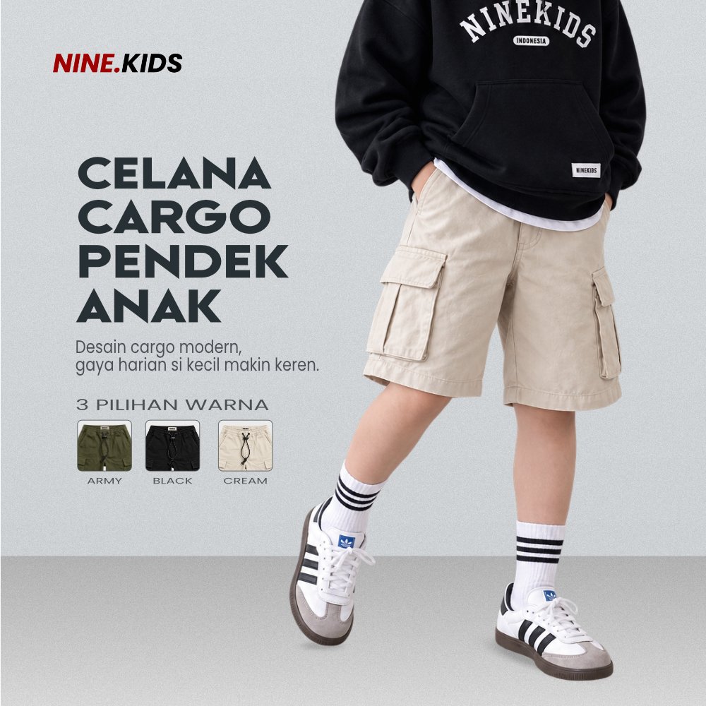CELANA CARGO PENDEK Anak - Anak Laki-Laki & Perempuan
