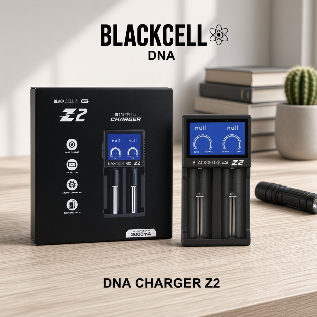 Charger Baterai 18650 Blackcell Z2 2 Slot Authentic 100% - Battery Charger Blackcell