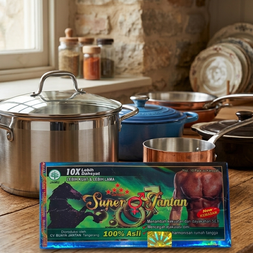 Panci Stock Pot 5555/555 Stainless Steel 4 Set sj capsul