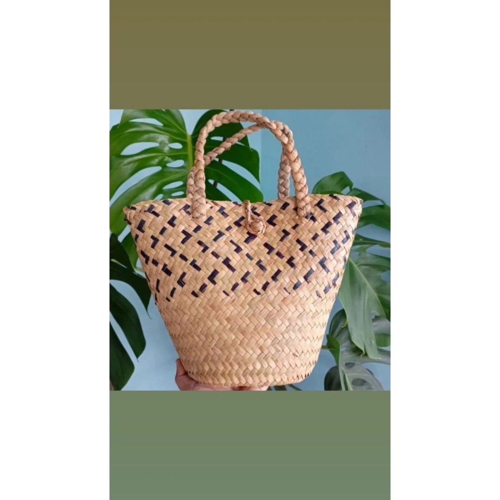 tas purun / handbag / totebag / tas purun khas kalimantan