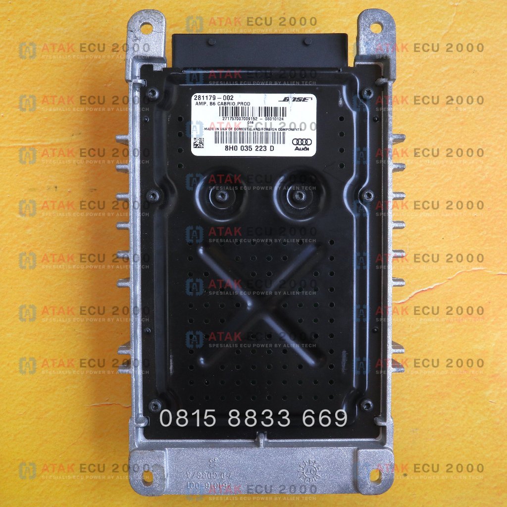 AMP Audi A4, S4, RS4 B6 & B7 Cabriolet Bose 8H0 035 223 D Radio Audio Amplifier Module 8H0035223D
