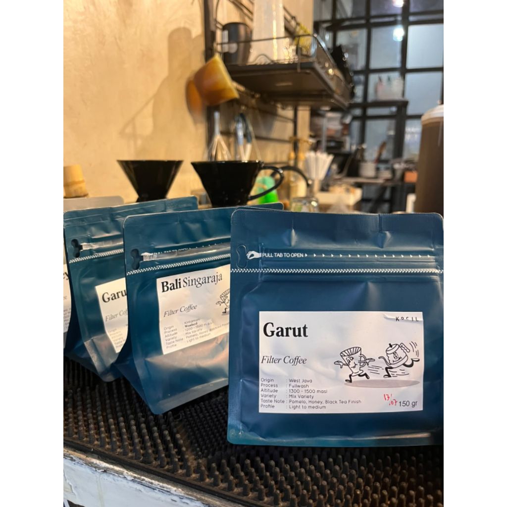 Biji Kopi Garut Kopi Saring 150 gr West Java Fullwash