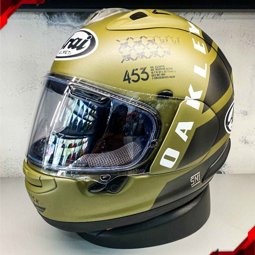 Helm Arai RX-7X Maverick Oakley Original Second 2nd Bekas RCX