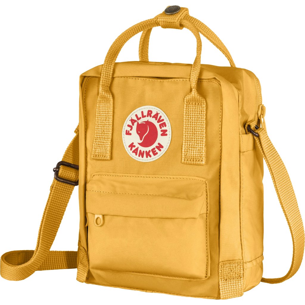 TAS SELEMPANG TRAVEL POUCH SLING BAG ORIGINAL FJALLRAVEN KANKEN SLING OCHRE