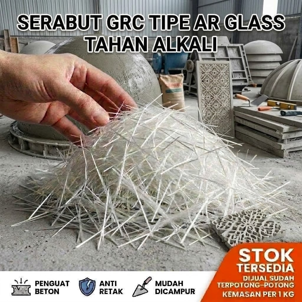 Roving AR Untuk GRC/Semen (Fiberglass Roving ALKALI RESISTANT)