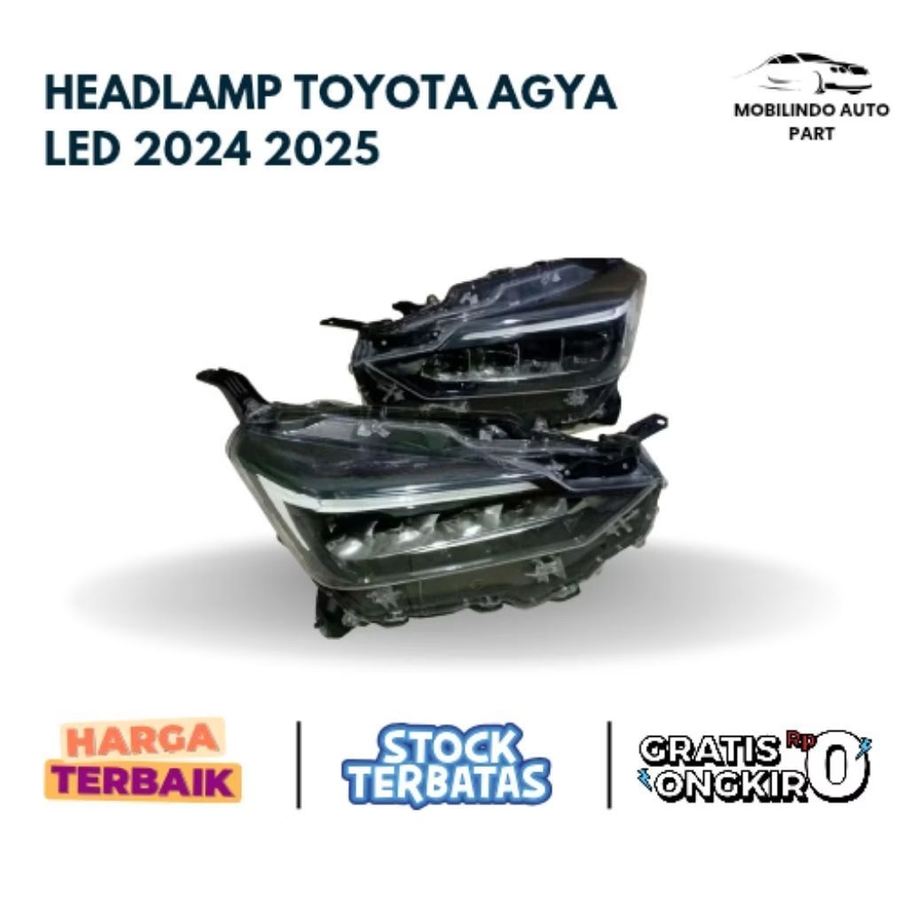 Headlamp Toyota Agya LED 2024 2025