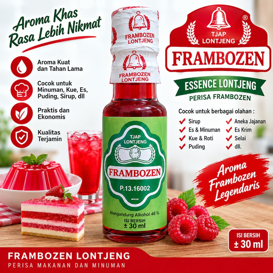 IV FRAMBOZEN LONTJENG / FRAMBOZEN LONCENG / ESSENCE LONTJENG / PERISA FRAMBOZEN