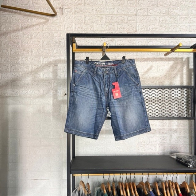 oxygen denim pendek