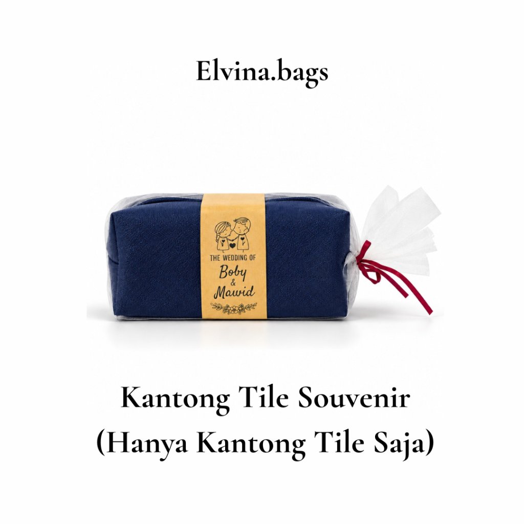 KANTONG TILE SOUVENIR HALUS LEMBUT POLOS/KAIN TULE/ KAIN TILE/SOFT TILE