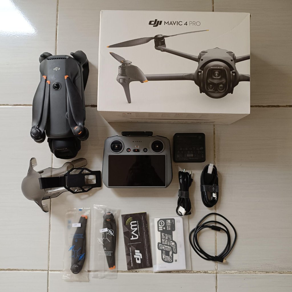 Original DJI Mavic 4 Pro Basic RC 2 Second (Drone Camera 100MP 4/3 CMOS Hasselblad Camera With 6K/60