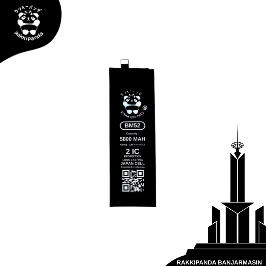 Baterai HP RakkiPanda BM52 Mi Note 10 / Mi Note 10 Pro / Mi Note 10 Lite / Mi CC9 Pro