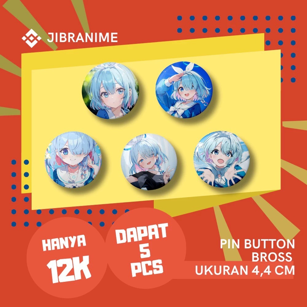 PIN BLUE ARCHIVE ARONA/ PIN BUTTON BLUE ARCHIVE ARONA / BROS ARONA BLUE ARCHIVE