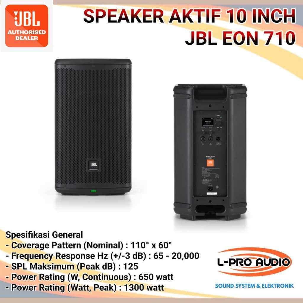 Speaker Aktif JBL EON 710 Powered PA Active Speaker
