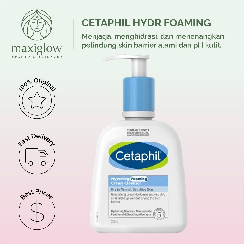 Cetaphil Hydra Foaming Cream 236 ml