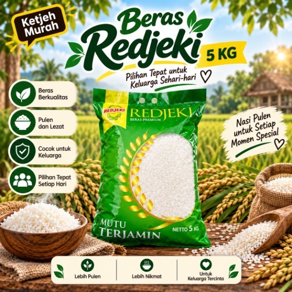 Beras Redjeki Premium 5 KG