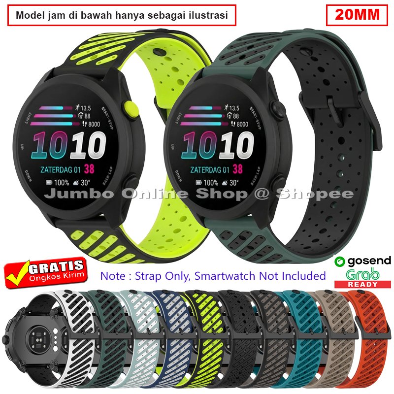 STRAP TALI For Huawei Watch GT 3 42mm - Huawei Watch GT 2 42mm - Huawei Watch 2 - MODEL SLASH TWOTON