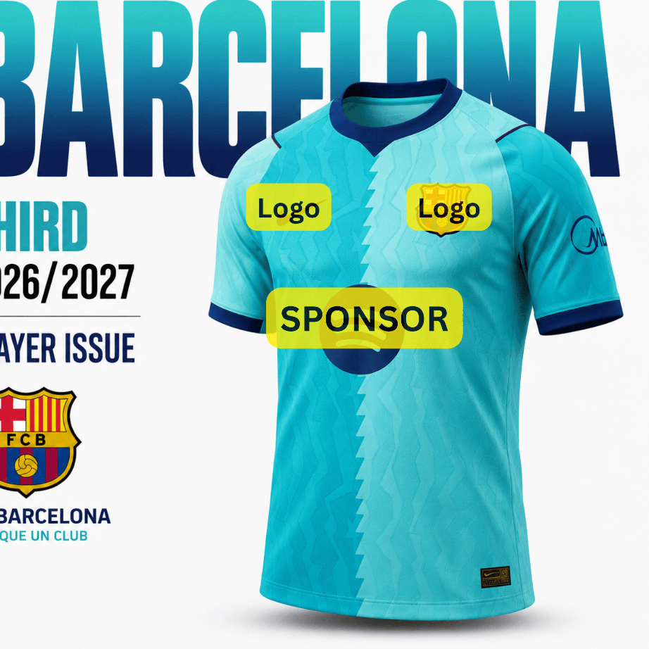 (PI) Jersey Barcelona B4RCA Third Player Issue 26/27 2026 2027