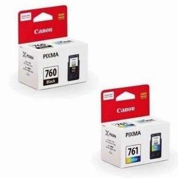 Tinta CANON Ink Cartridge CL-760 Black CL-761 Colour ORIGINAL