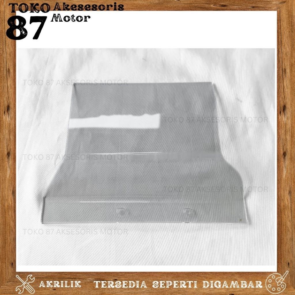 MUDFLAP MIO SPORTY AKRILIK PENAHAN LUMPUR MIO SPORTY MIKA AKRILIK