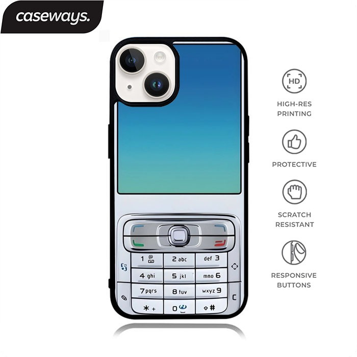 NOKIA N73 Custom Case Casing Iphone 18 17 16 15 14 13 12 11 XR PLUS PRO MAX MINI