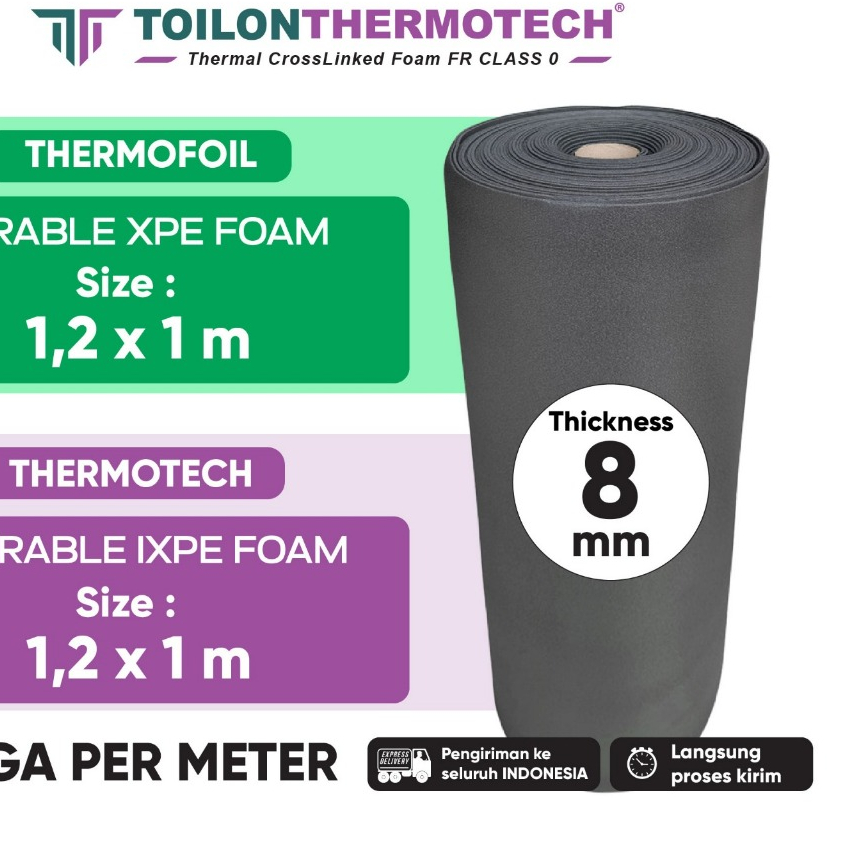 Busa Peredam/ Foam 8mm XPE / Matras / Foam Sheet Harga Per Meter