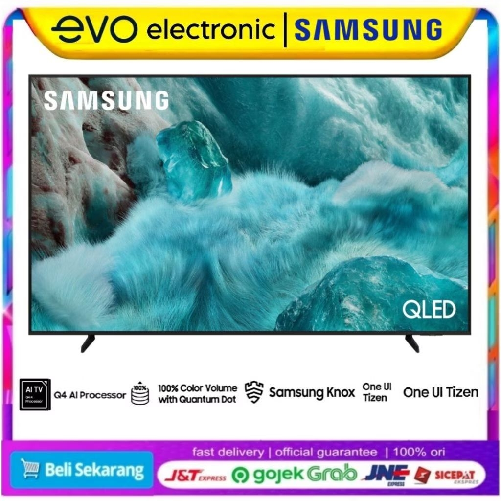 Samsung 65 Inch QLED 4K Smart TV QA65Q7FAAKXXD - Hitam
