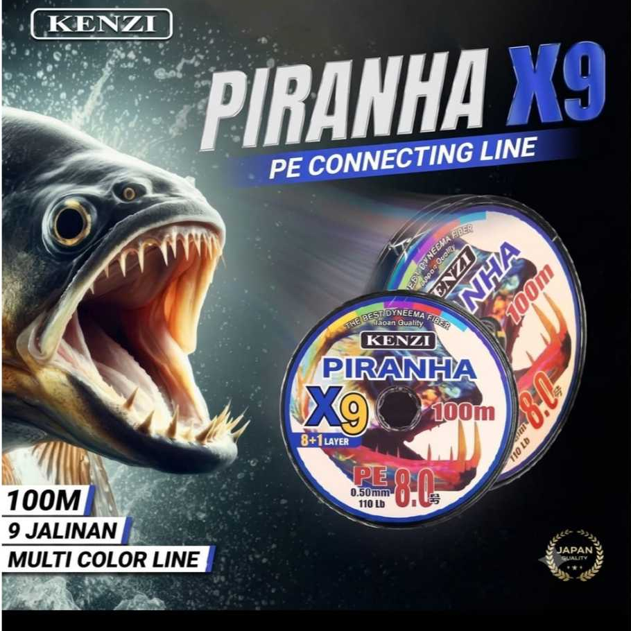 SENAR PE PIRANHA X9 100M