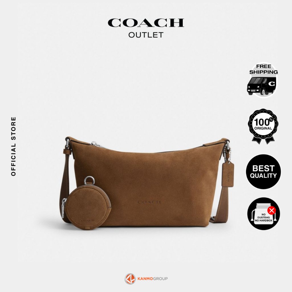 Coach Small Finn Crossbody Bag With Pouch - Tas Selempang Pria
