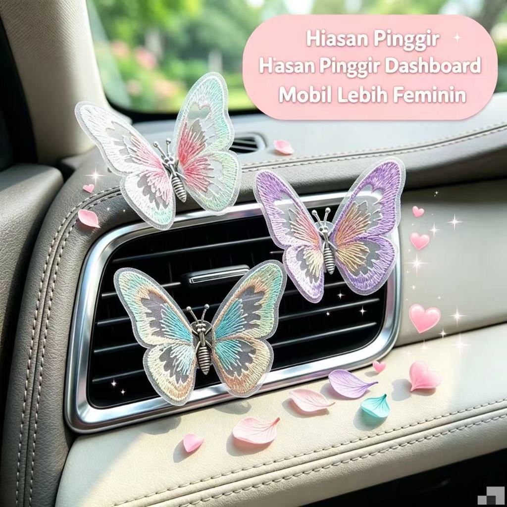 Dekorasi Mobil/Kupu-kupu aksesoris fesyen/ Dekorasi kupu-kupu mobil/Aksesoris Fashion Kupu-kupu