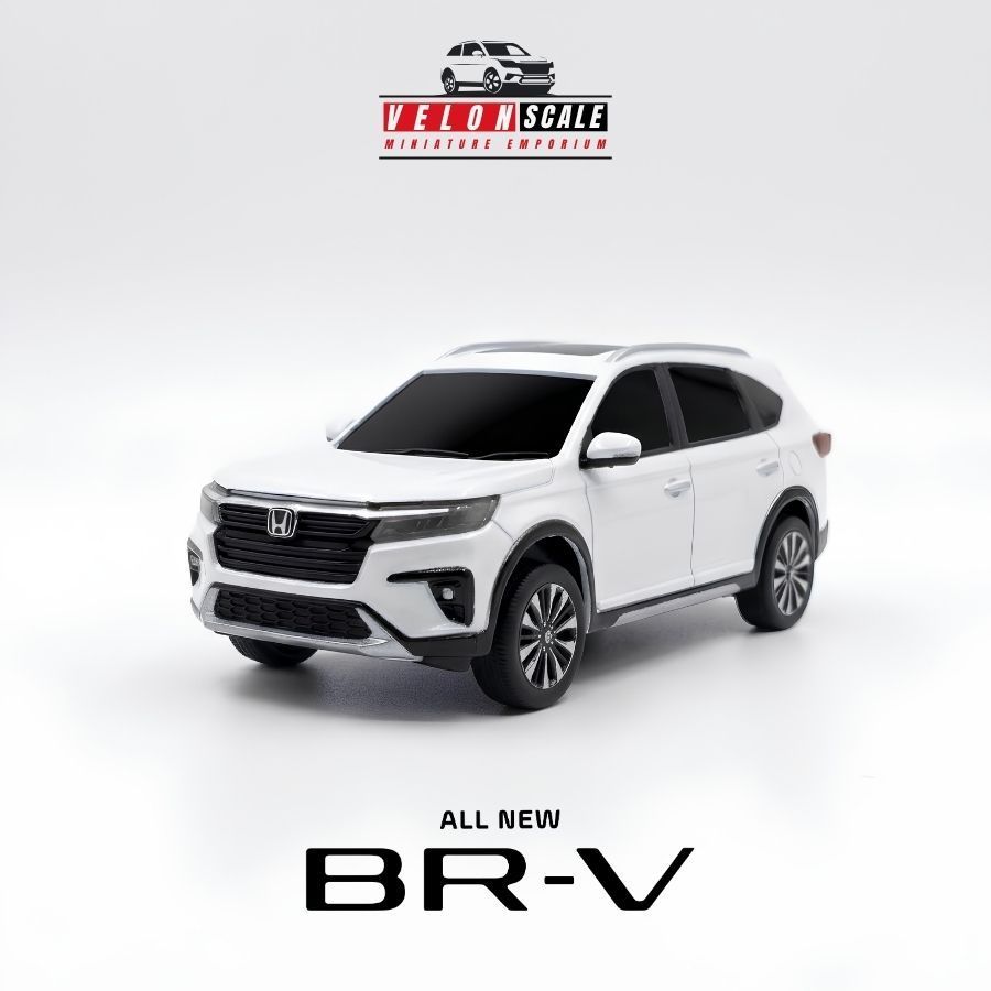 Diecast Miniatur HONDA BRV 2022 Skala 1:64, Replika. Custom Plat&Cat