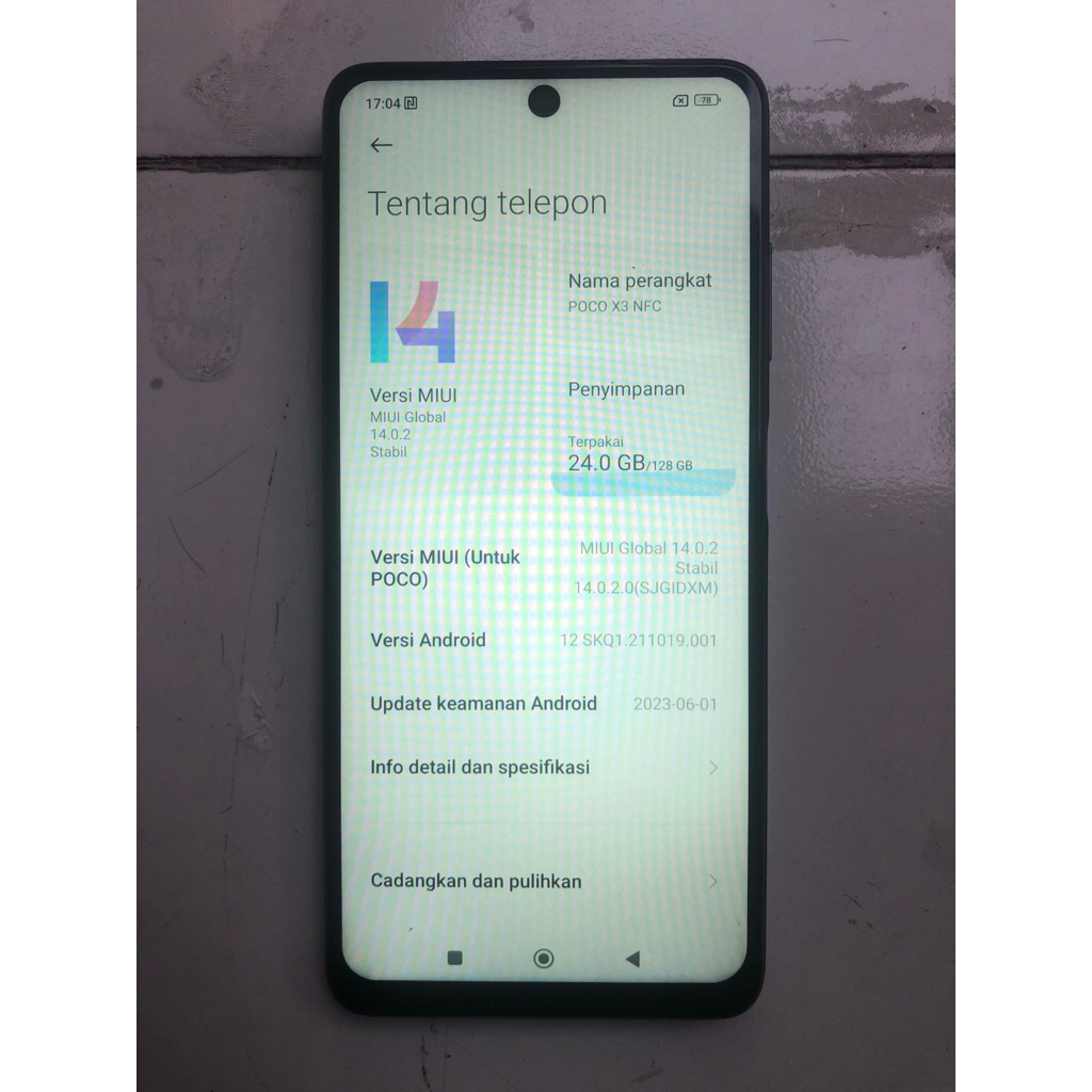 Poco X3 NFC 8/128 Second/Bekas