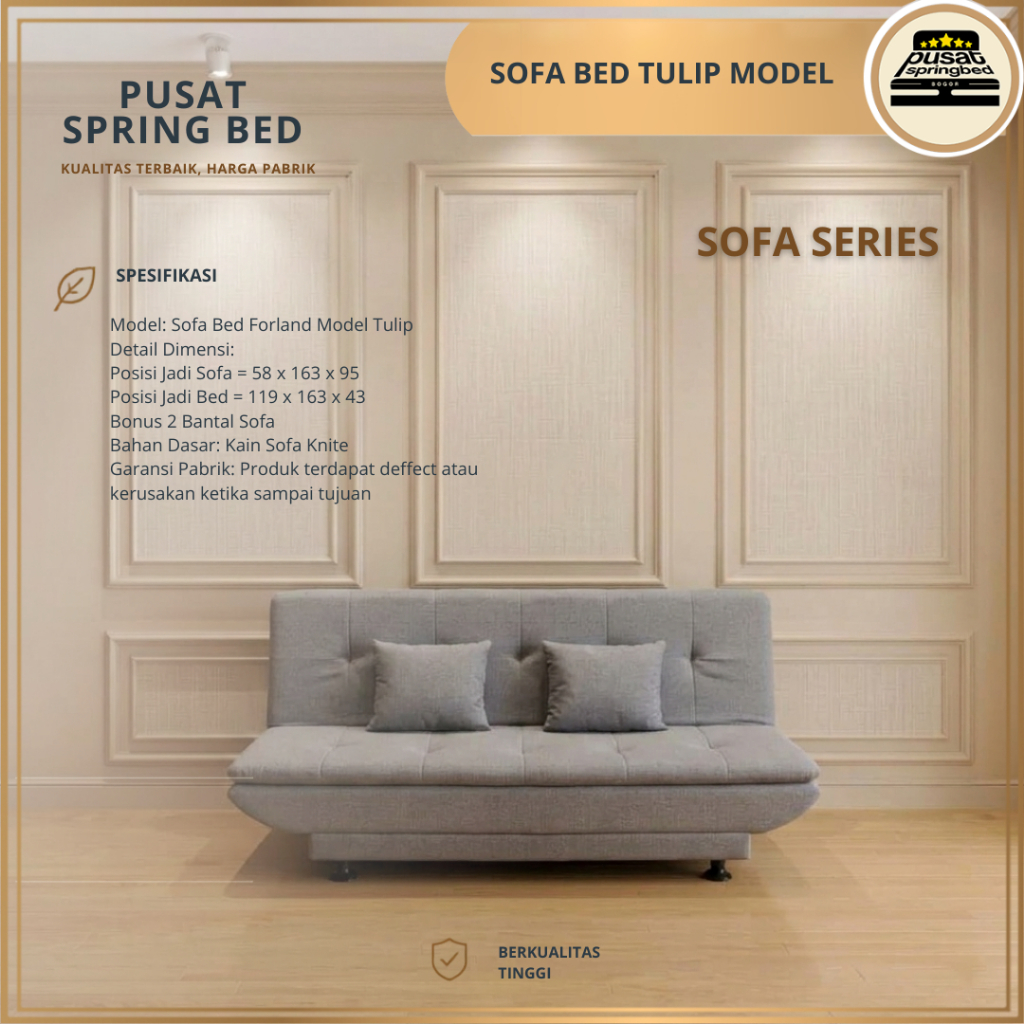 Forland Sofa Series - Sofa Bed Tulip Model