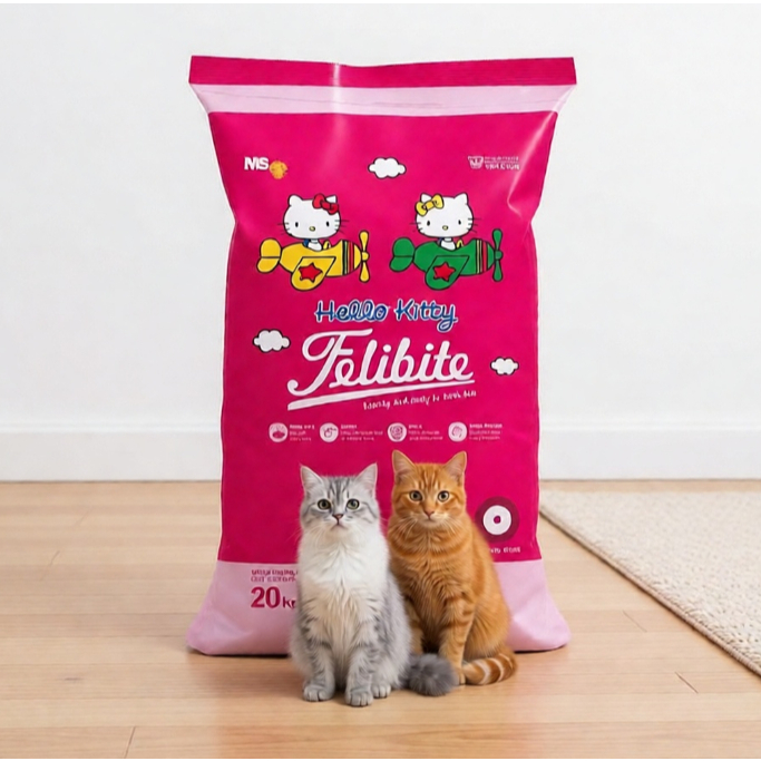 FELIBITE Donut 20 kg 20kg Makanan Kucing Freshpack Felibite Tuna Bulat