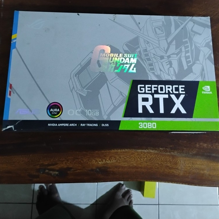 WTS ROG STRIX GeForce RTX 3080 GUNDAM EDITION SEKEN