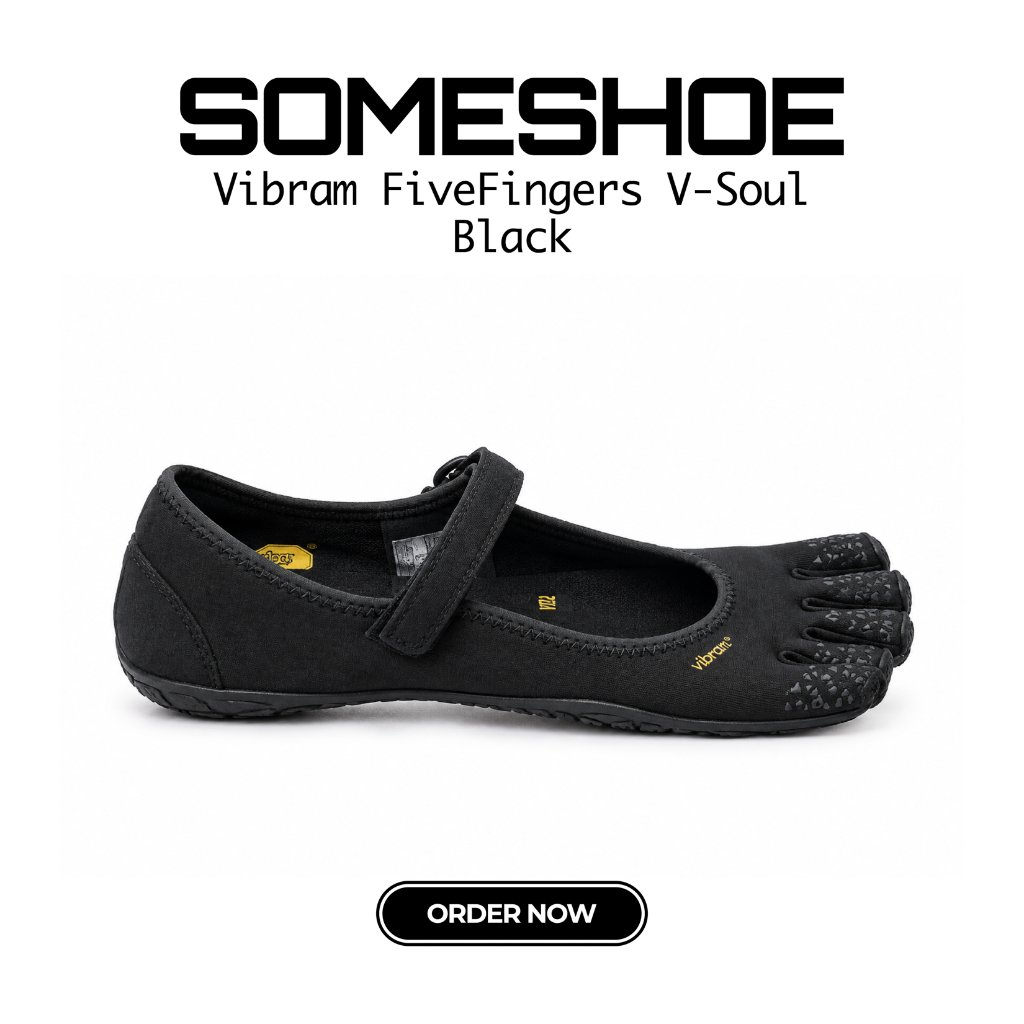Sneakers Vibram FiveFingers V-Soul Black