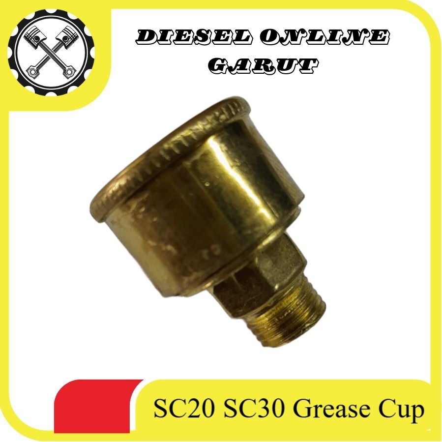 SC20 SC30 Grease Cup Tempat Stempet Wadah Gemuk Power Sprayer Grease Cup Mesin Steam SOK JF