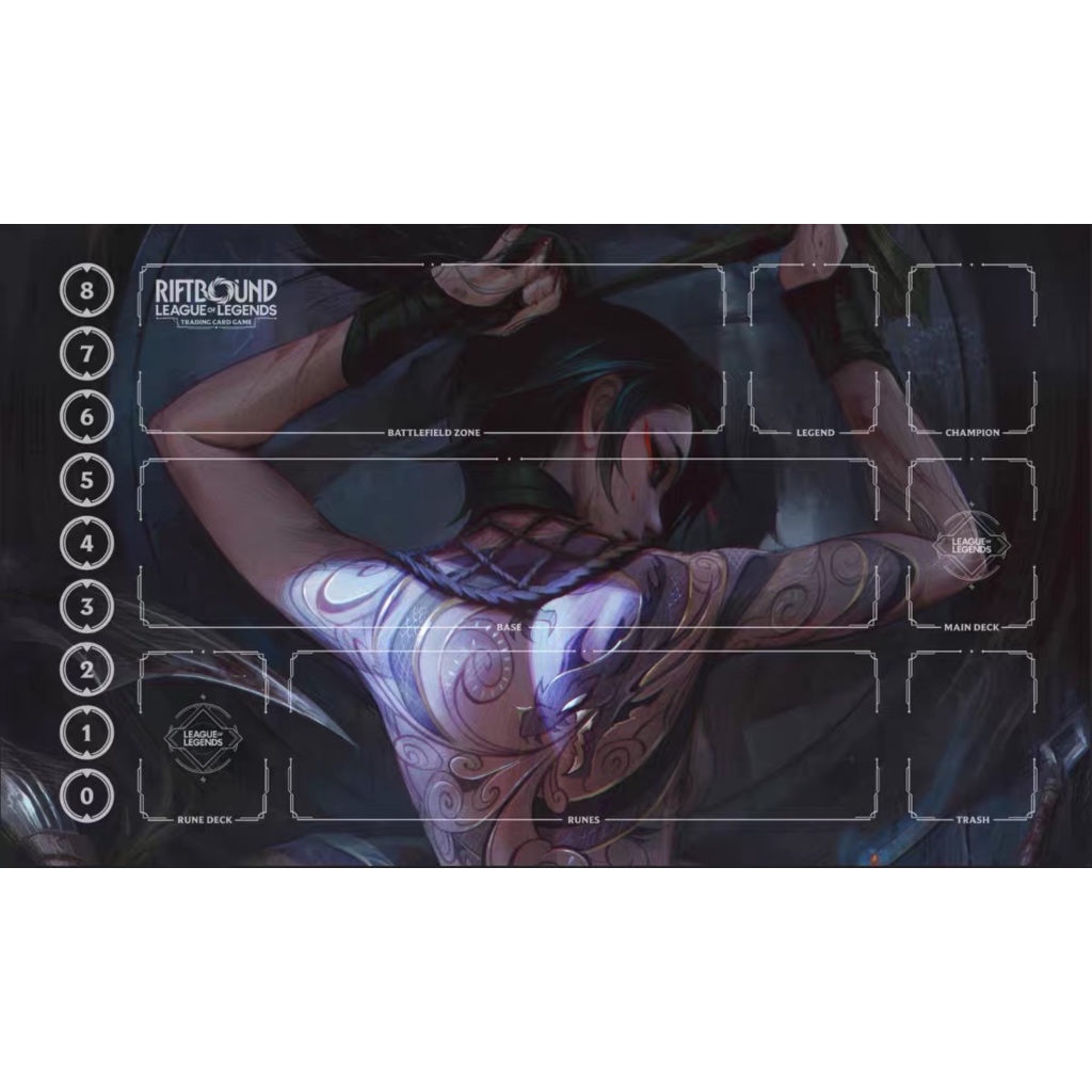 TCG Riftbound | Playmat | Akali