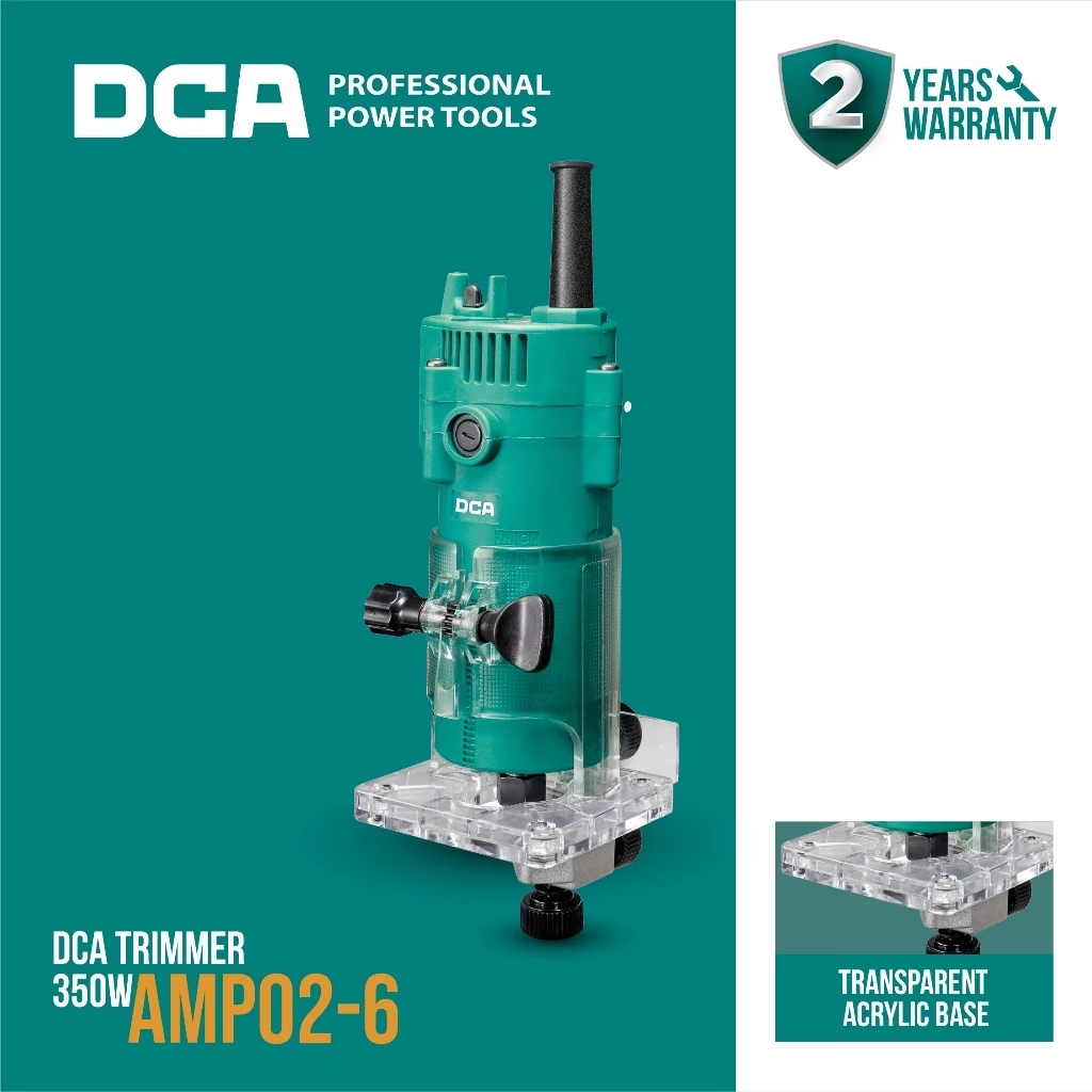 DCA AMP02-6 Mesin Trimmer Propil Kayu Router DCA AMP02-6 Trimmer Wood